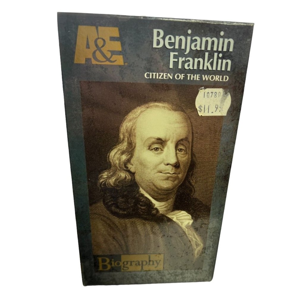 Biography: Benjamin Franklin (VHS, 1999)